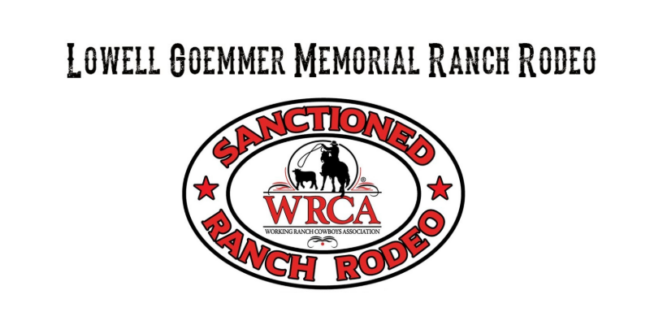 Lowell Goemmer Memorial Ranch Rodeo Lowell Goemmer Memorial Ranch Rodeo